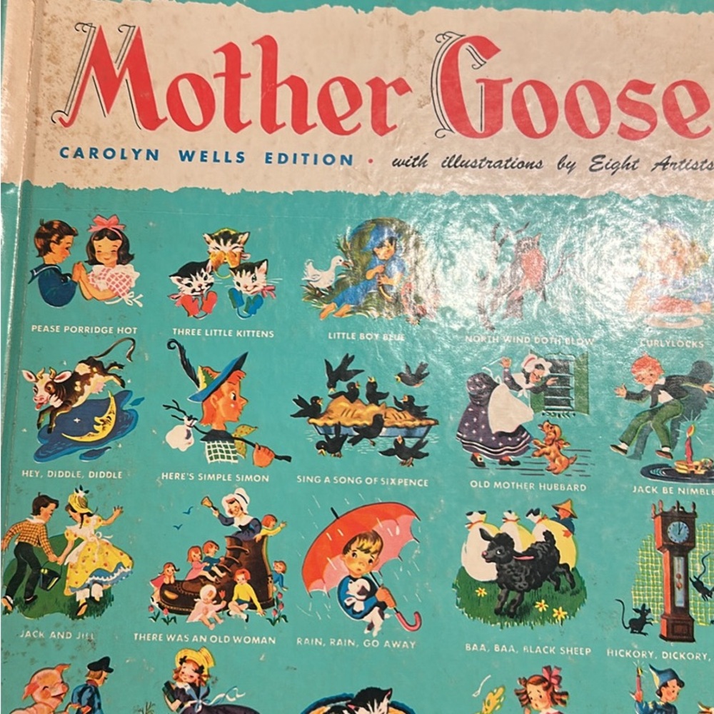 Mother Goose Carolyn Wells Edition Book